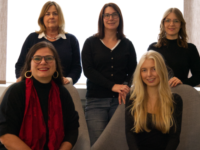 Das Foto zeigt die 5 Mitarbeitenden des Teams Personal.