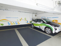 Ladestation für Elektro-PKW in der Tiefgarage